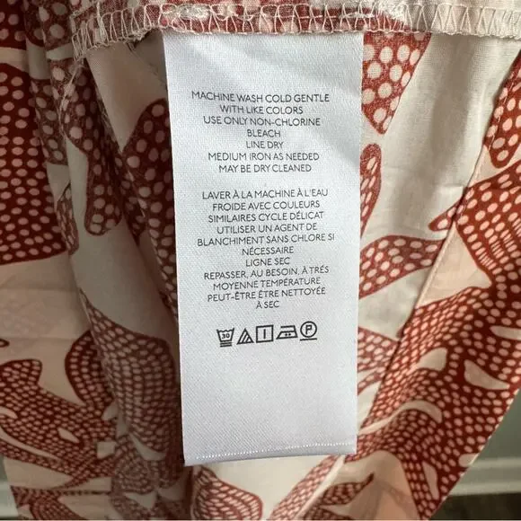 NEW Anthropologie Somerset Maxi Dress in Neutral Floral Dot Size Small - Picture 10 of 15